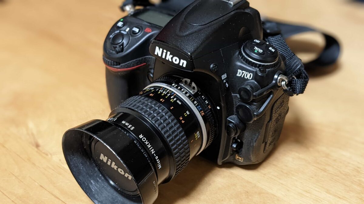 Nikon Ai-S Micro-NIKKOR 55mm F2.8 レンズ